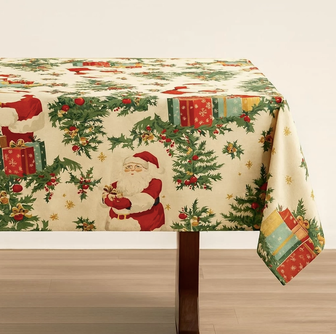 Nappe de Noël design 90's