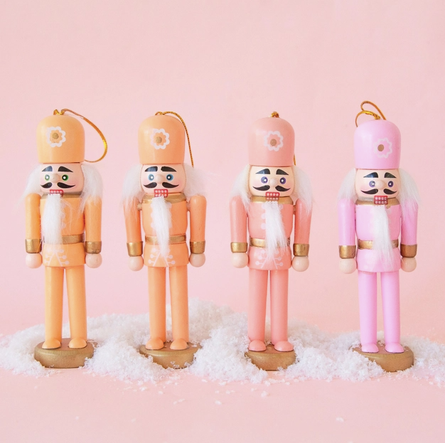 Ornements Casse-Noisette (Lot de 4)