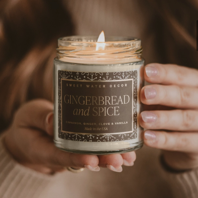 Bougie fragrance pain d'épices