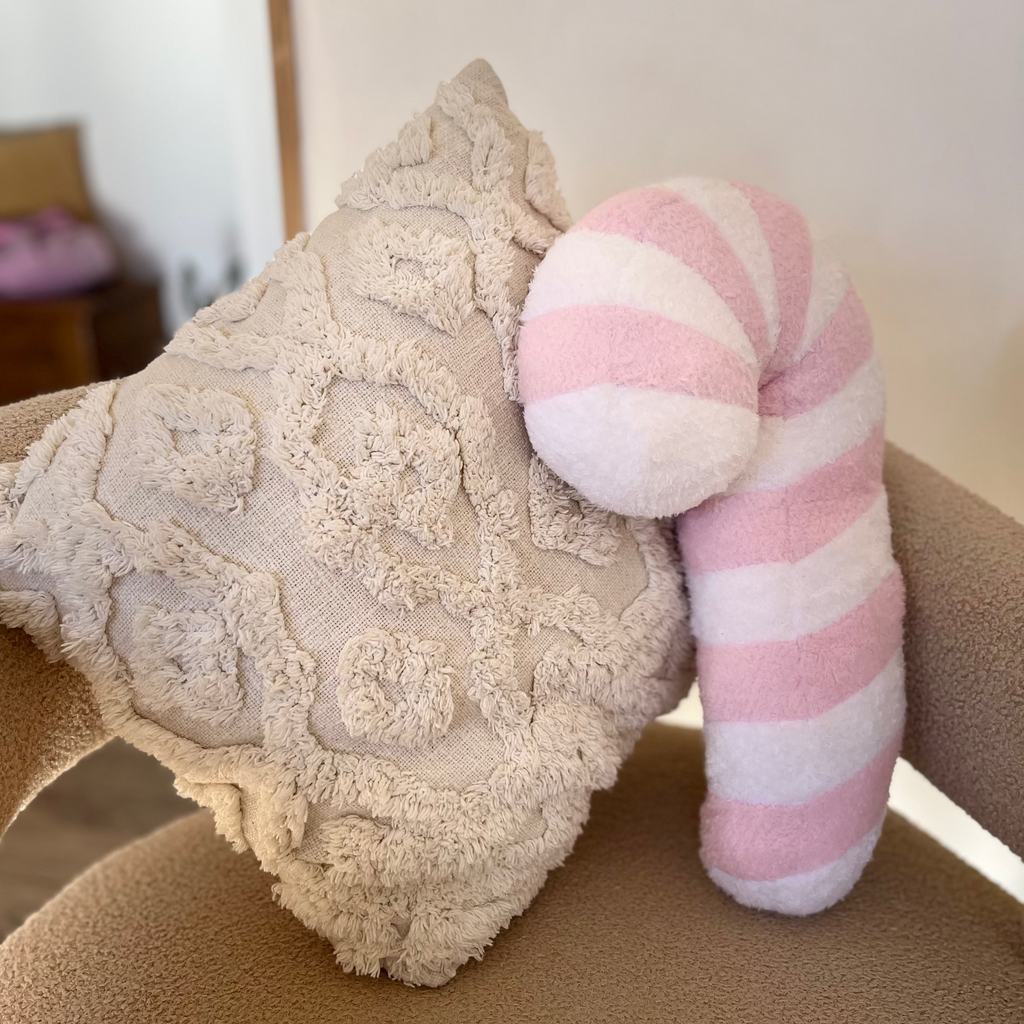 Coussin de Noël sucre d'orge