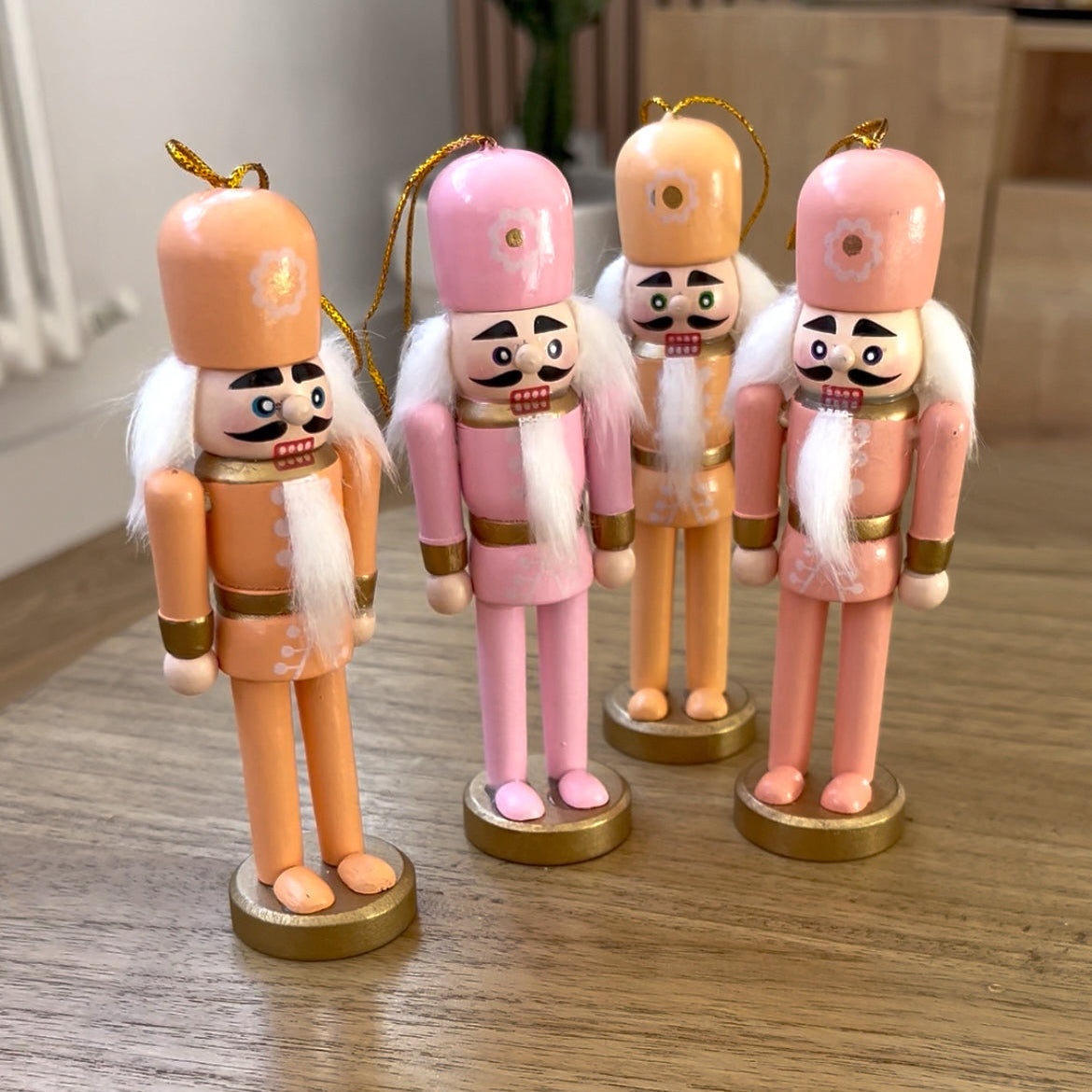 Ornements Casse-Noisette (Lot de 4)